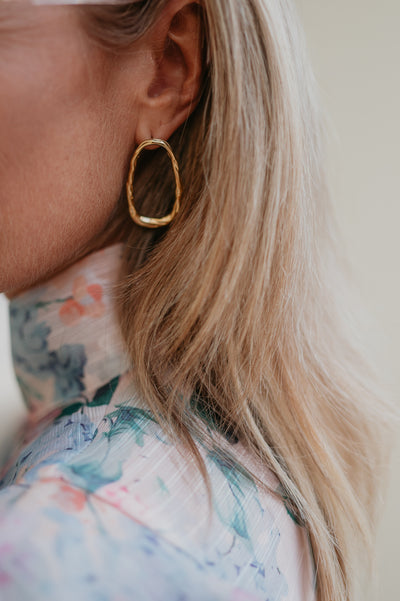 Ciliege earrings I Gold