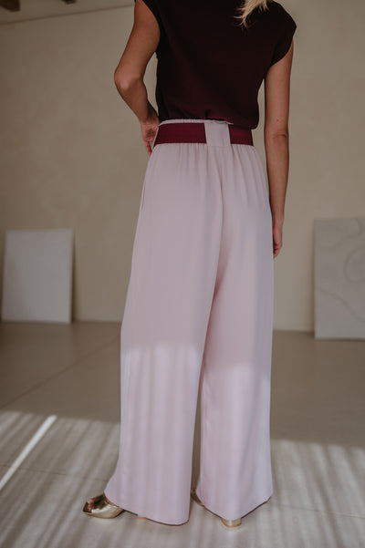 Fiaccola trousers I Powder Rose