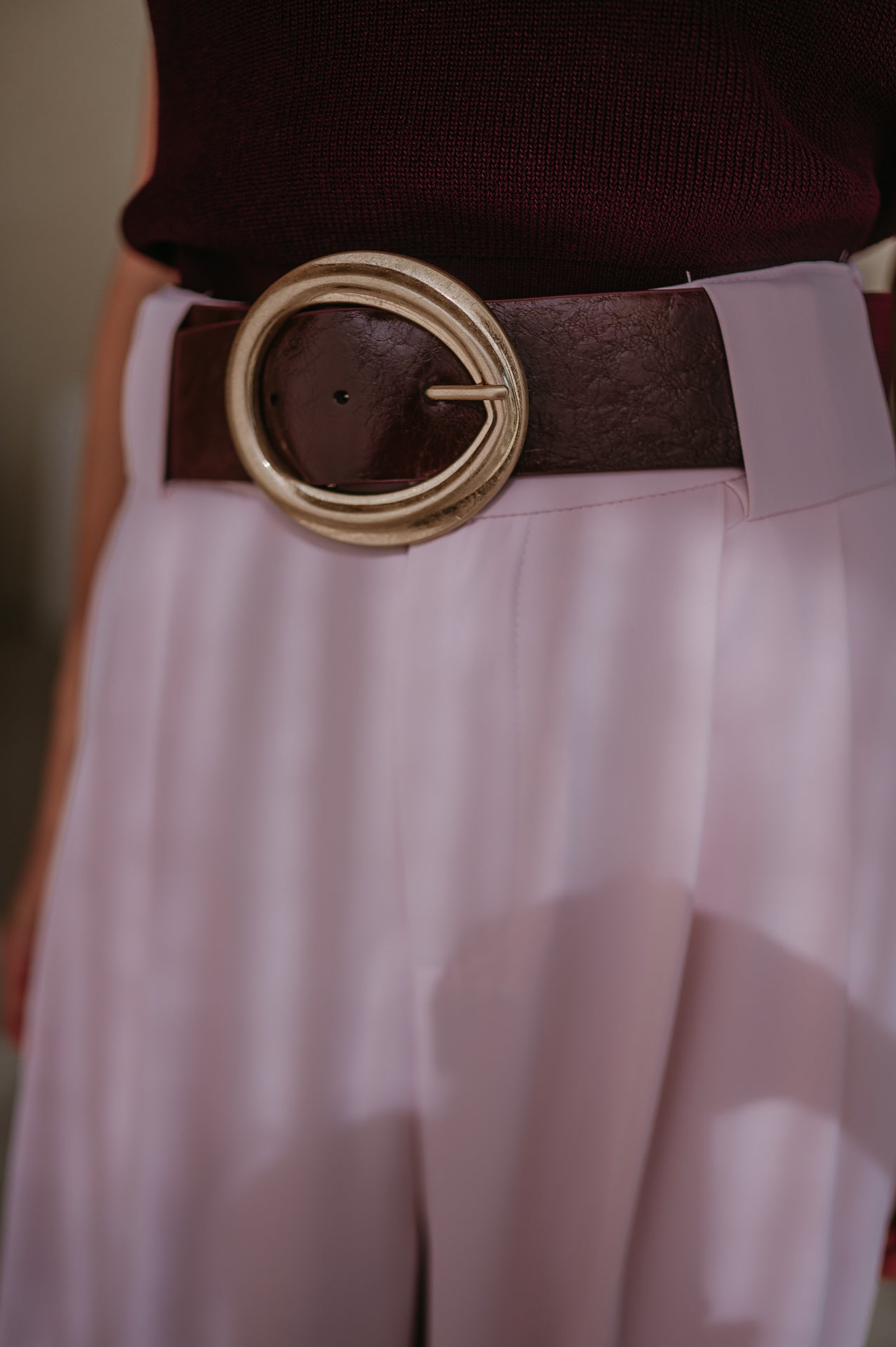 Cingere belt I Burgundy