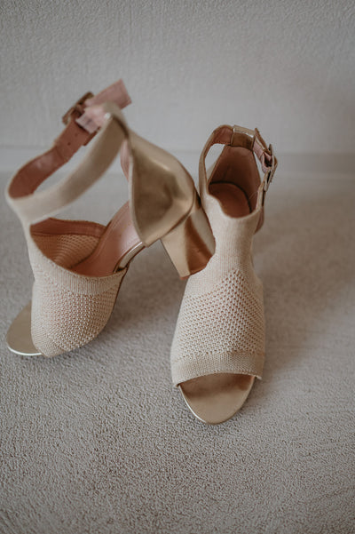 Toccano heels I Gold