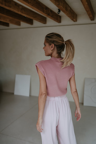 Velando top I Old Rose