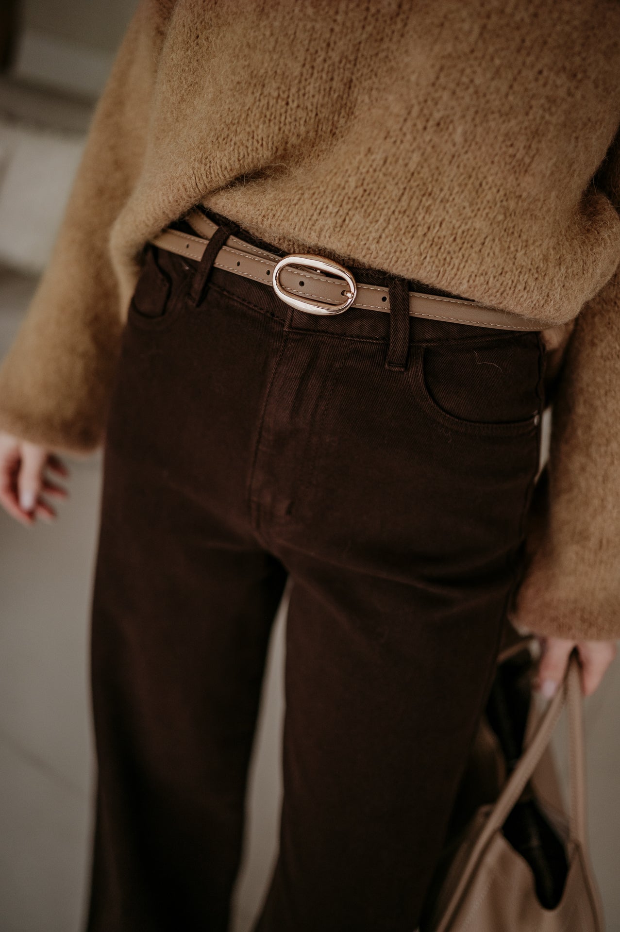 Zolida belt I Taupe