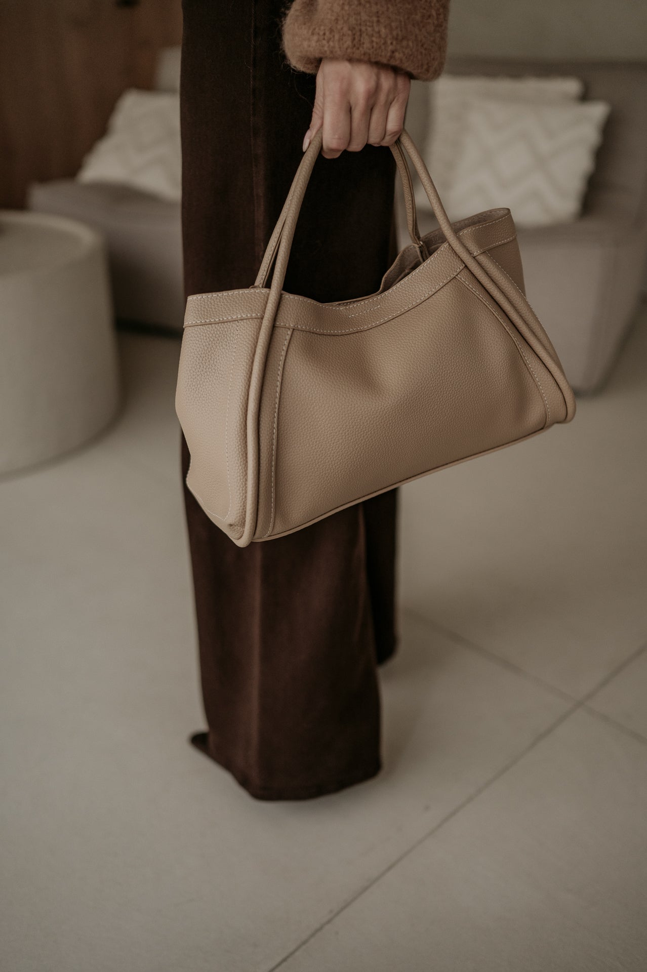 Bendi handbag I Beige