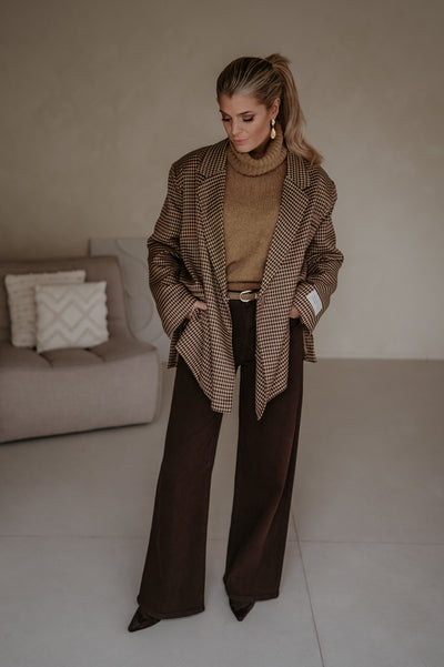 Orgeni blazer I Camel