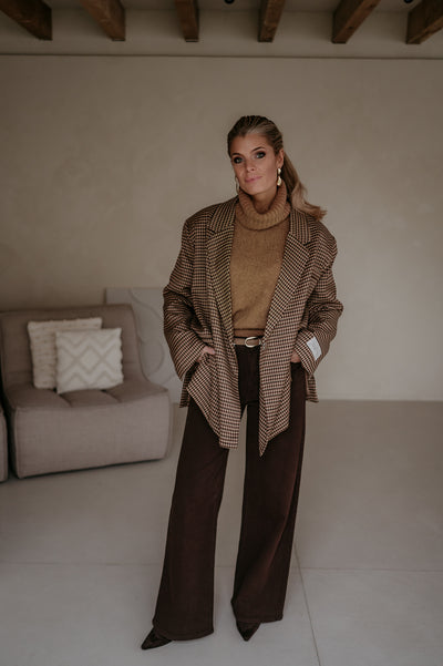 Orgeni blazer I Camel