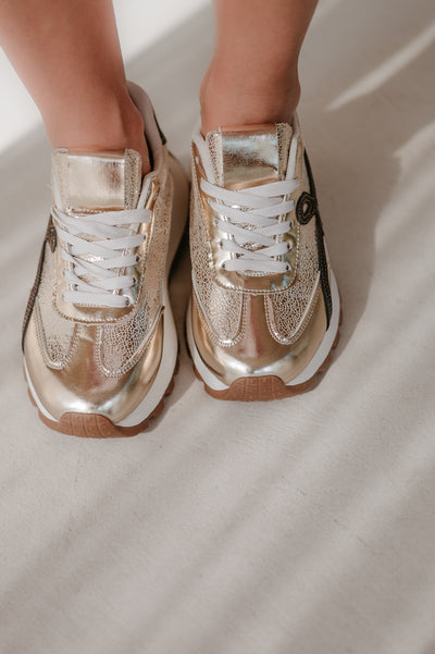 Fango sneakers I Gold