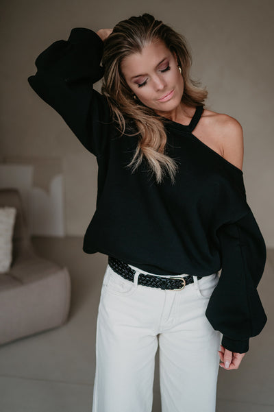 Prestito sweater I Black