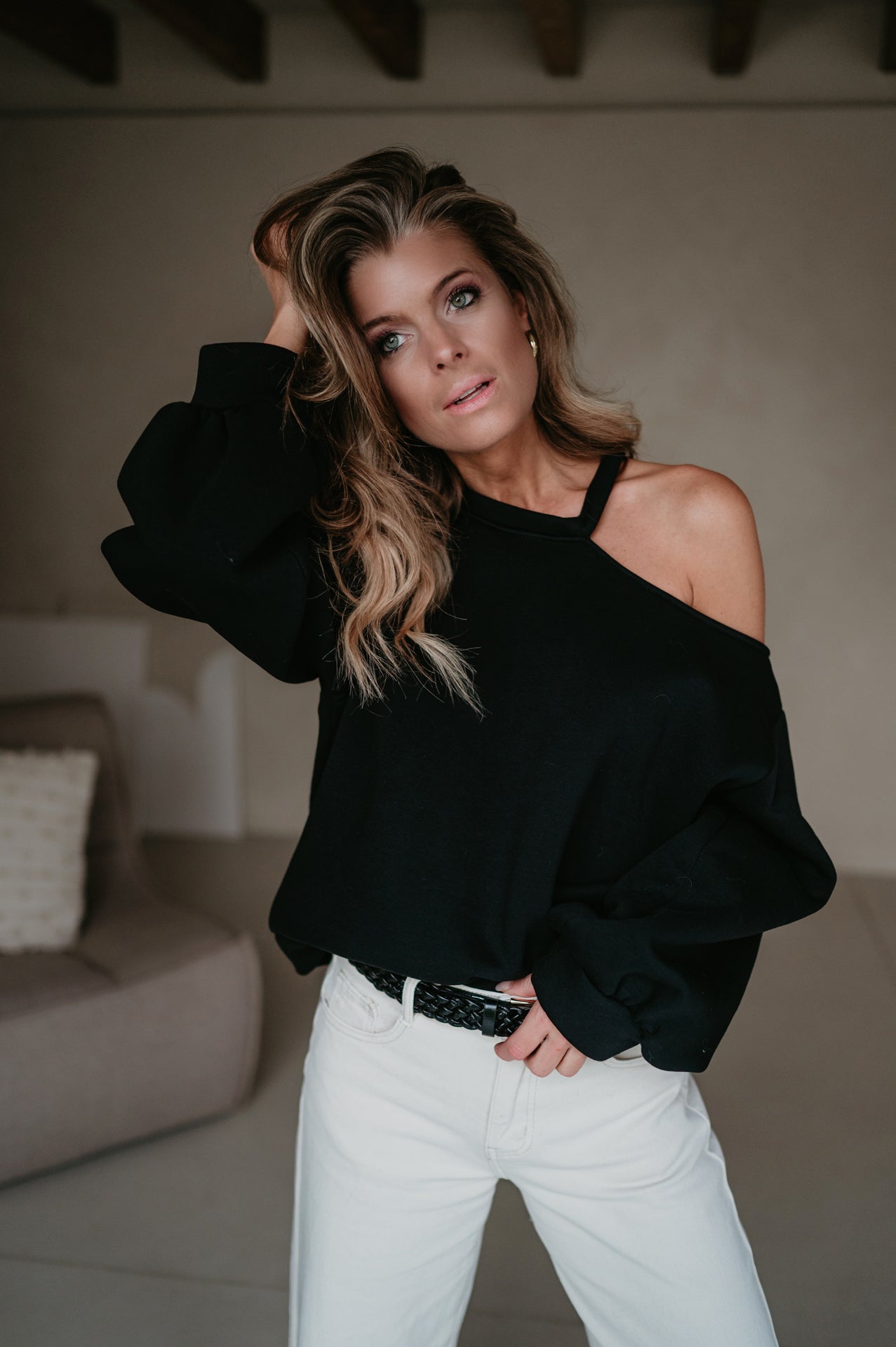 Prestito sweater I Black