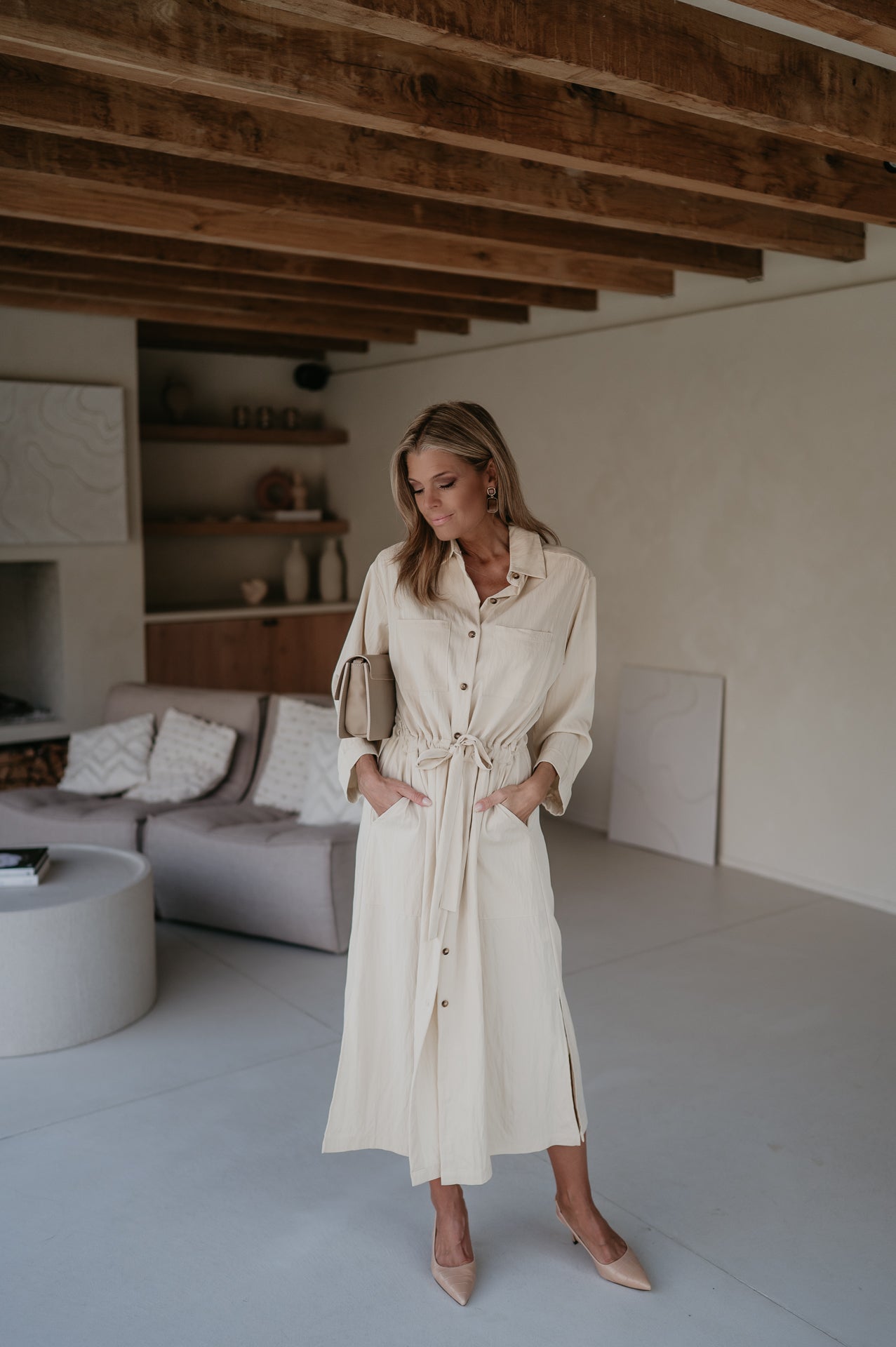 Esilio dress I Beige