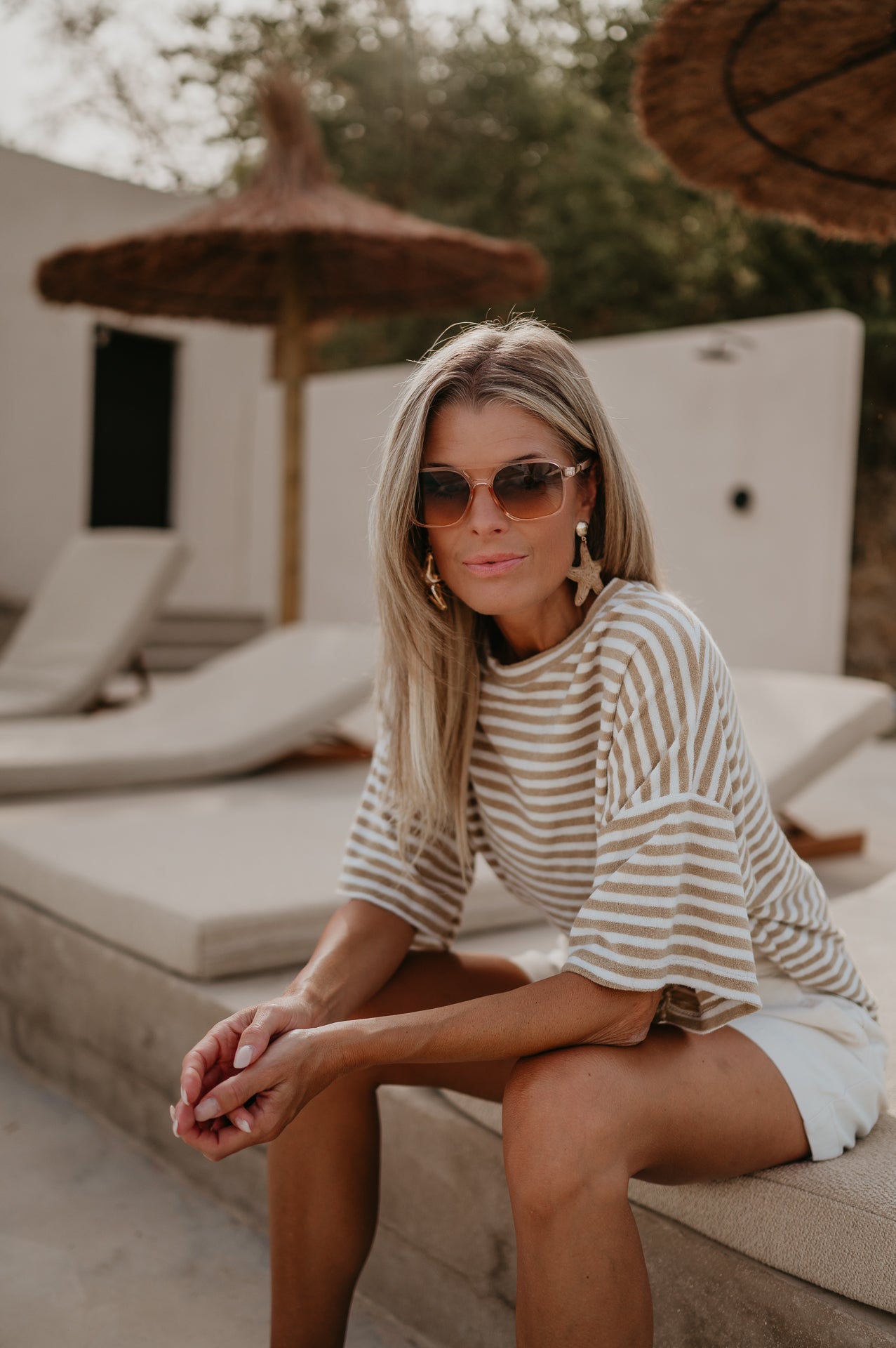 Scalino t-shirt I Striped Camel