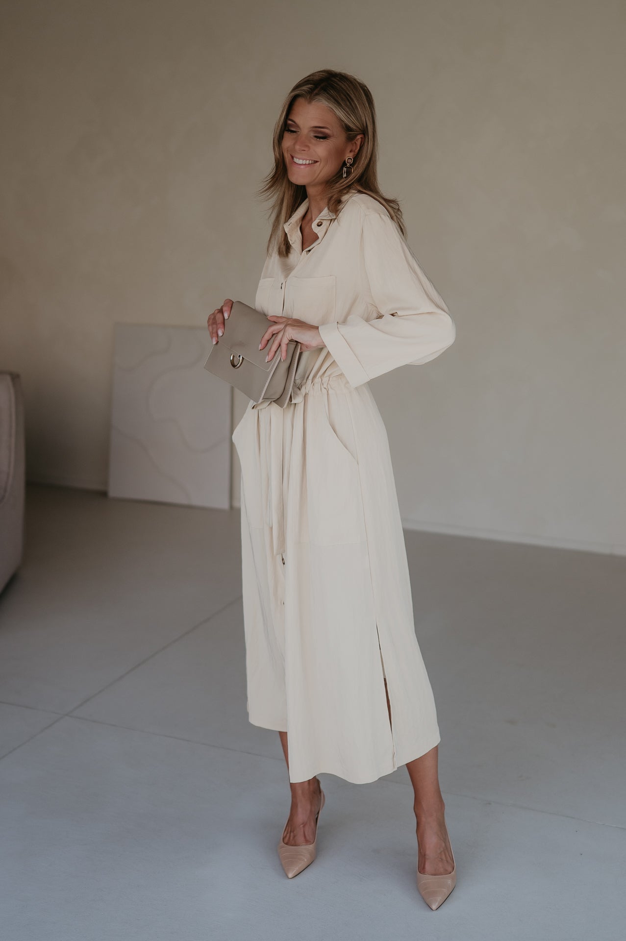 Esilio dress I Beige