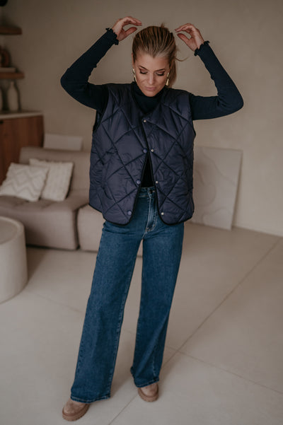 Zizzo gilet I Navy Blue