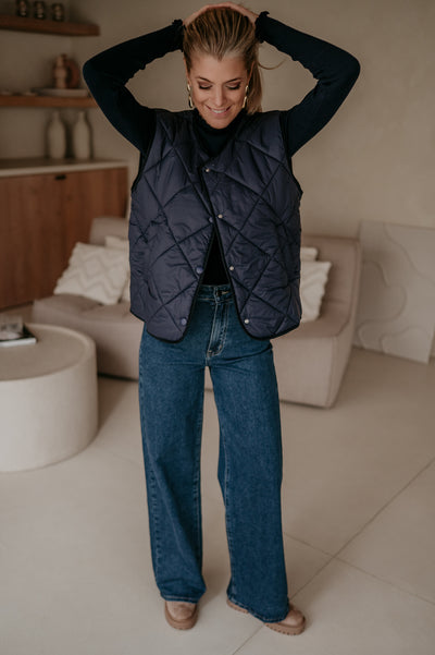 Zizzo gilet I Navy Blue