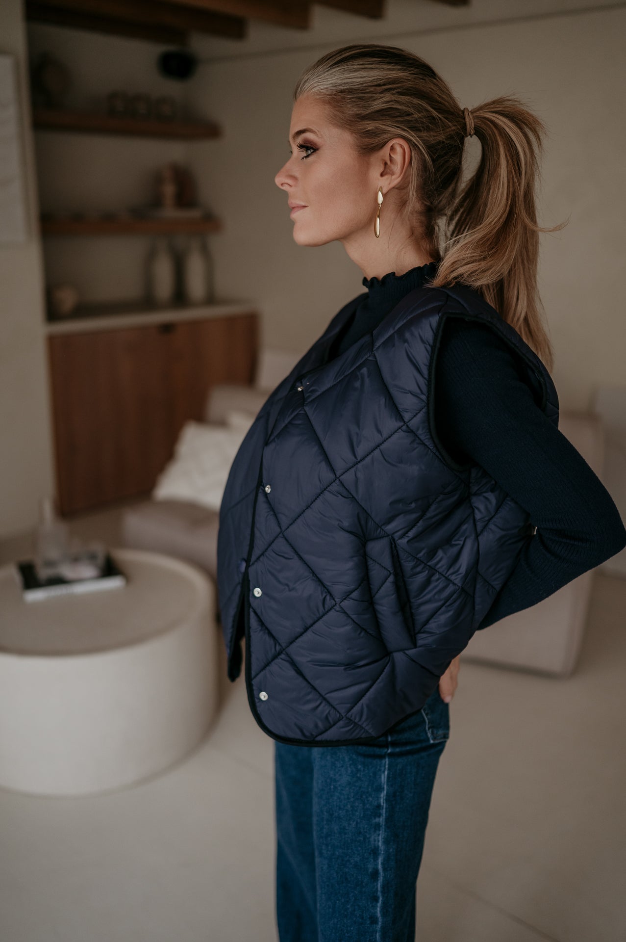 Zizzo gilet I Navy Blue