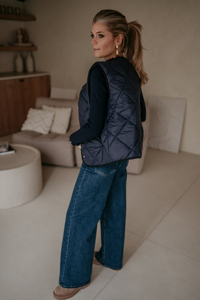 Zizzo gilet I Navy Blue
