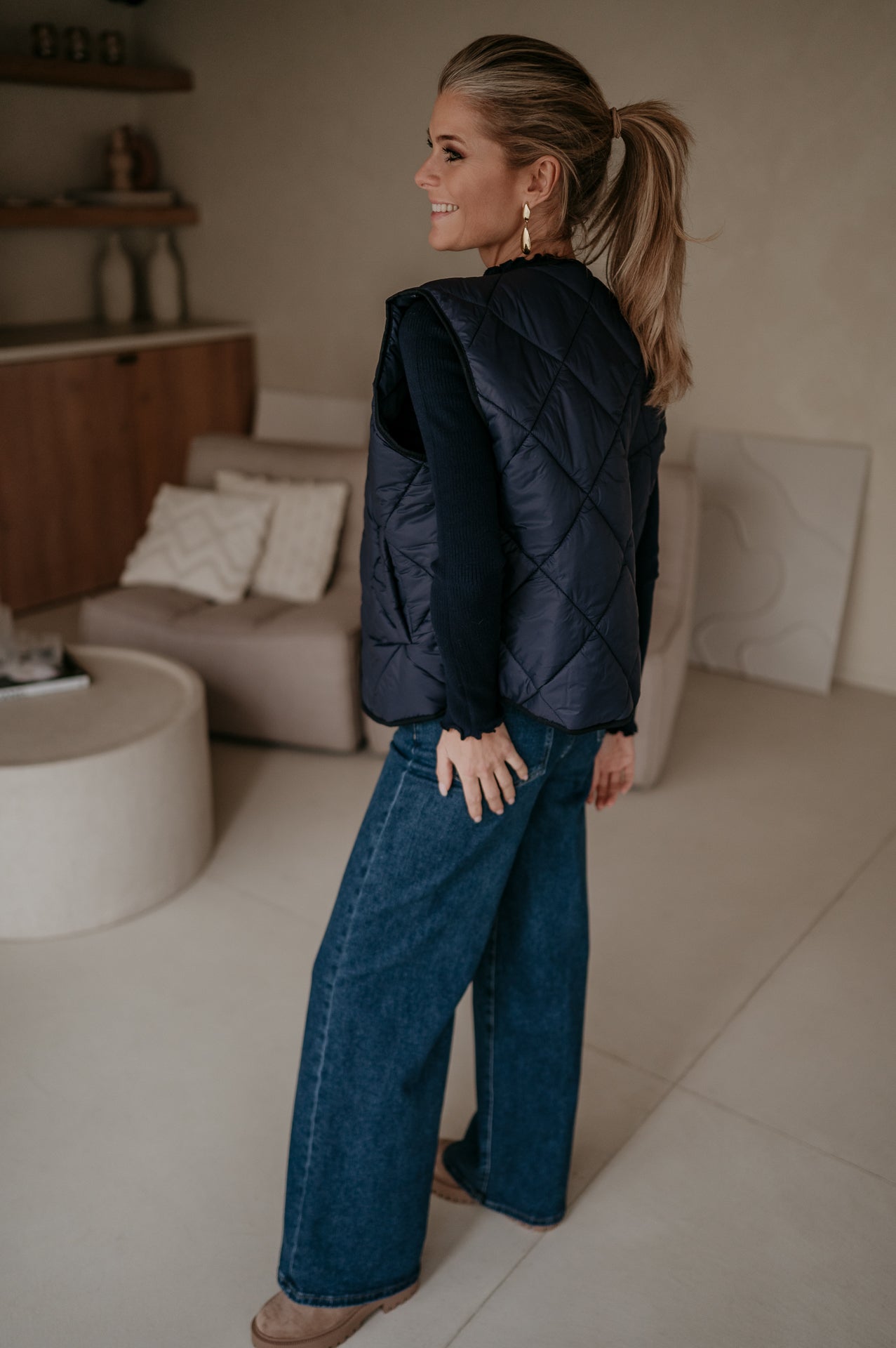 Zizzo gilet I Navy Blue