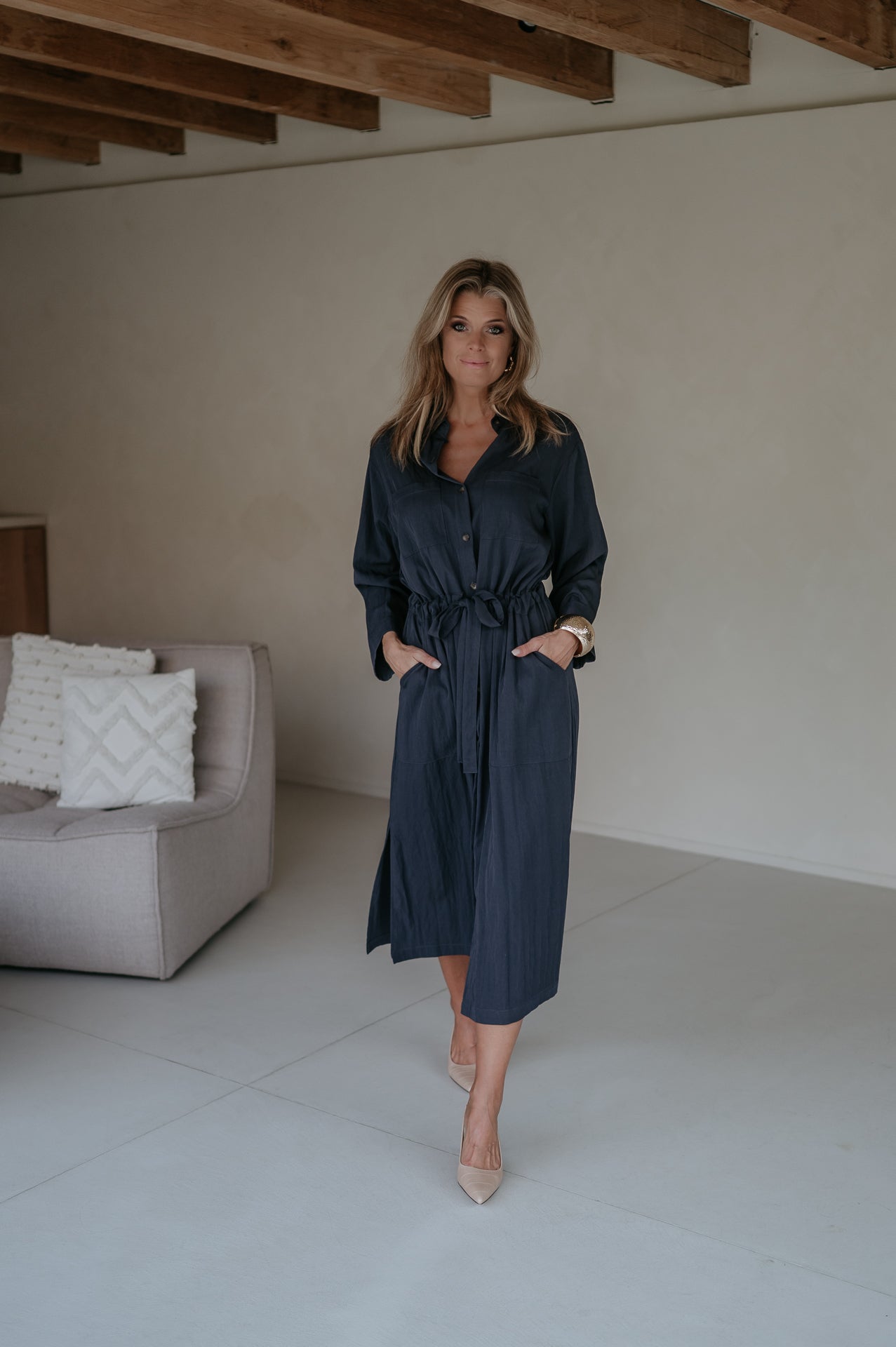 Esilio dress I Navy Blue