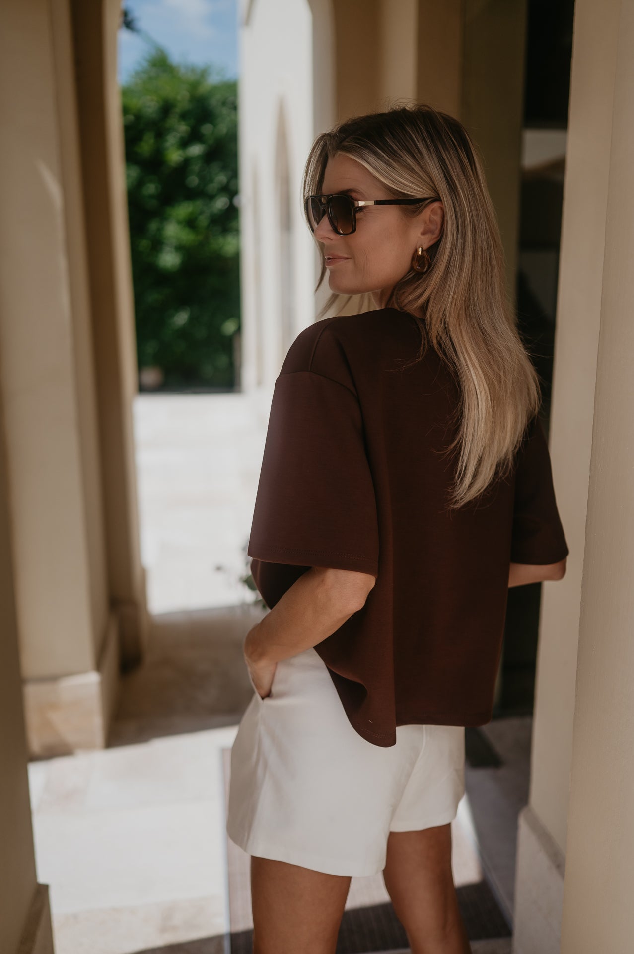 Addome t-shirt I Chocolate Brown