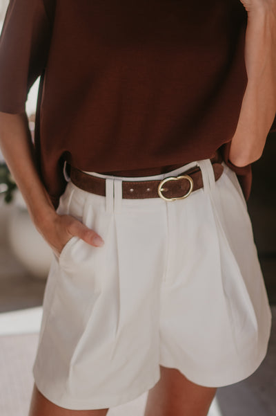 Agile belt I Chocolate Brown