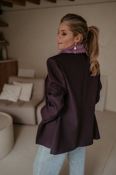 Torpore blazer I Aubergine