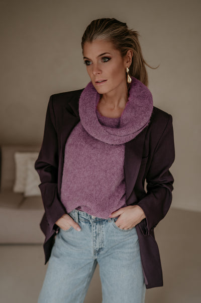 Torpore blazer I Aubergine