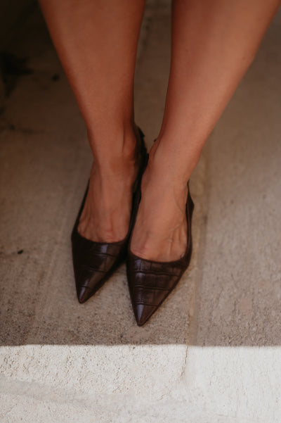 Esploso heels I Chocolate Brown