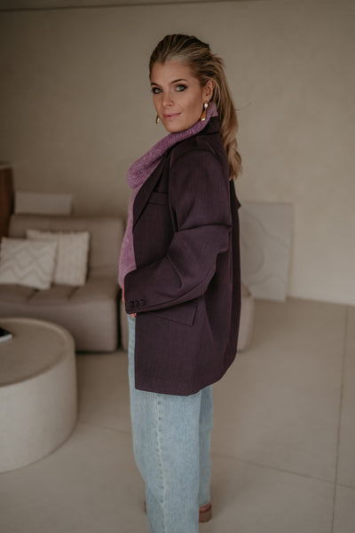 Torpore blazer I Aubergine