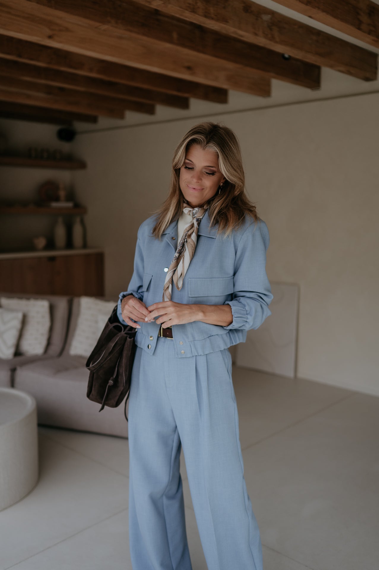 Buongi jacket I Light Blue