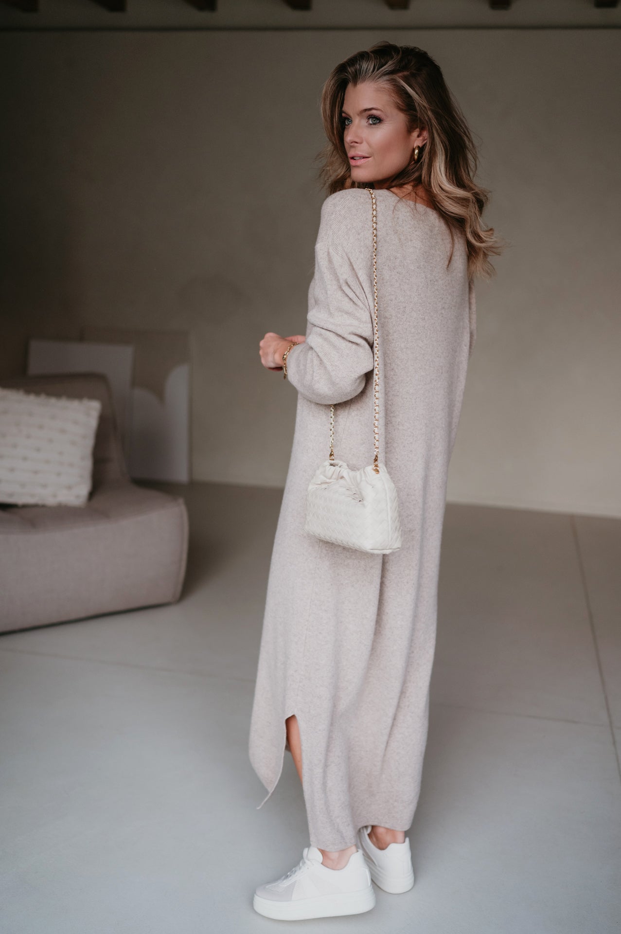 Corretta dress I Beige