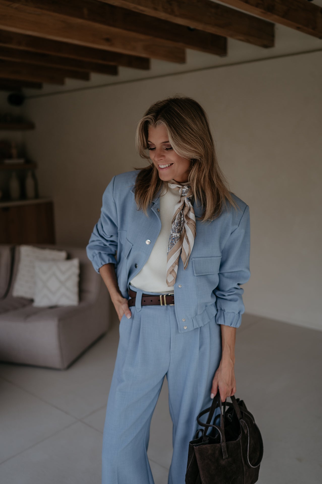 Buongi jacket I Light Blue
