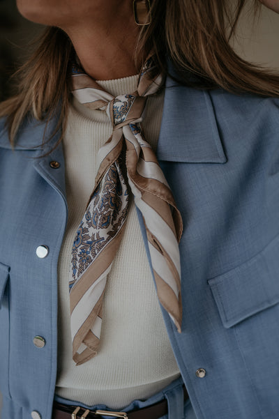 Guasto scarf I Blue