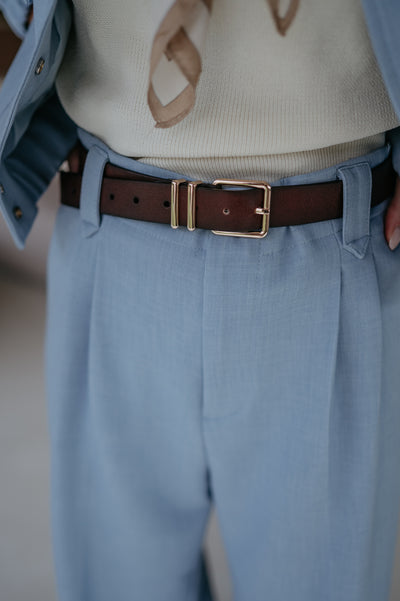 Accenno belt I Brown