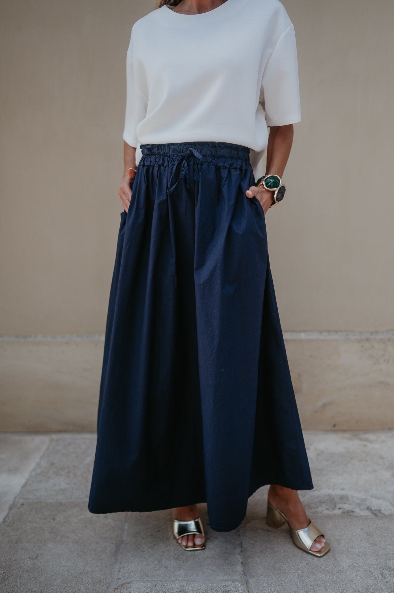Cadenza skirt I Blue