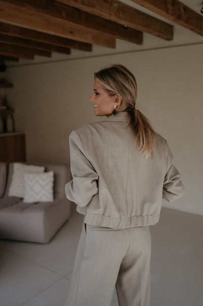 Buongi jacket I Taupe