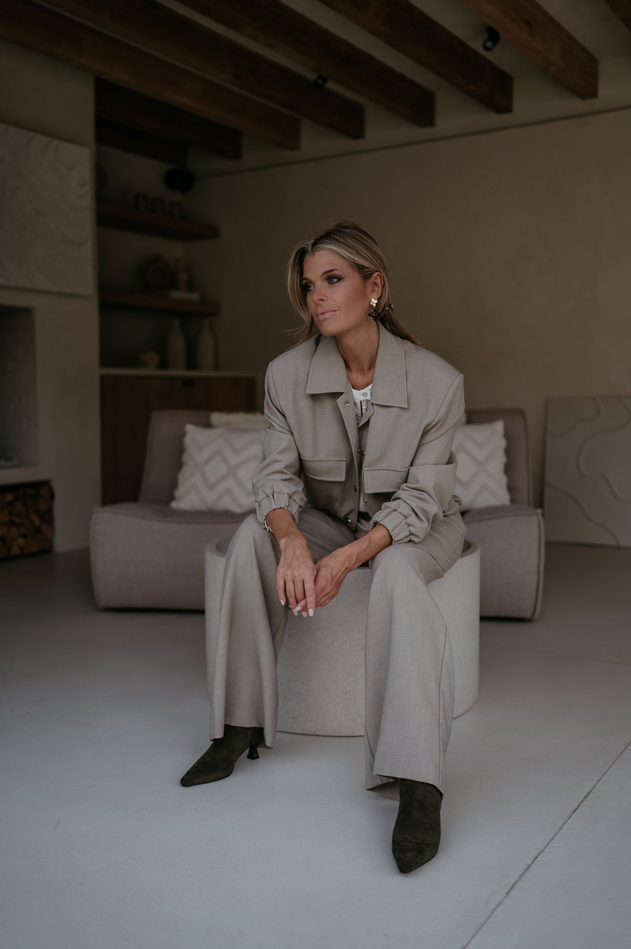 Buongi jacket I Taupe
