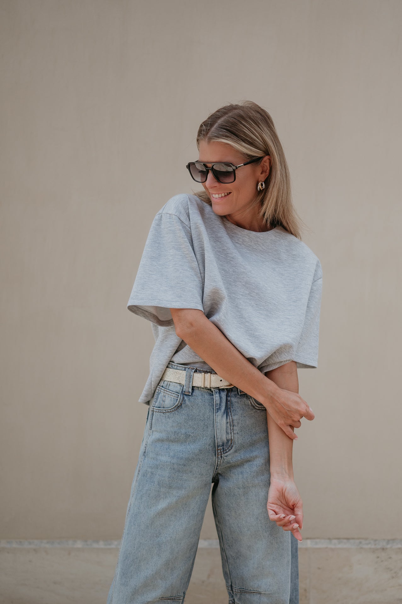 Addome t-shirt I Light Grey