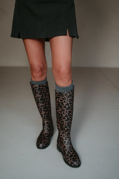 Piango rain boots I Leopard