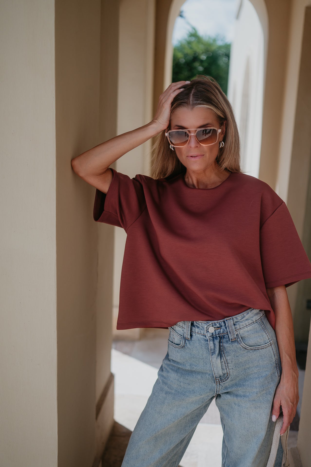 Addome t-shirt I Terracotta
