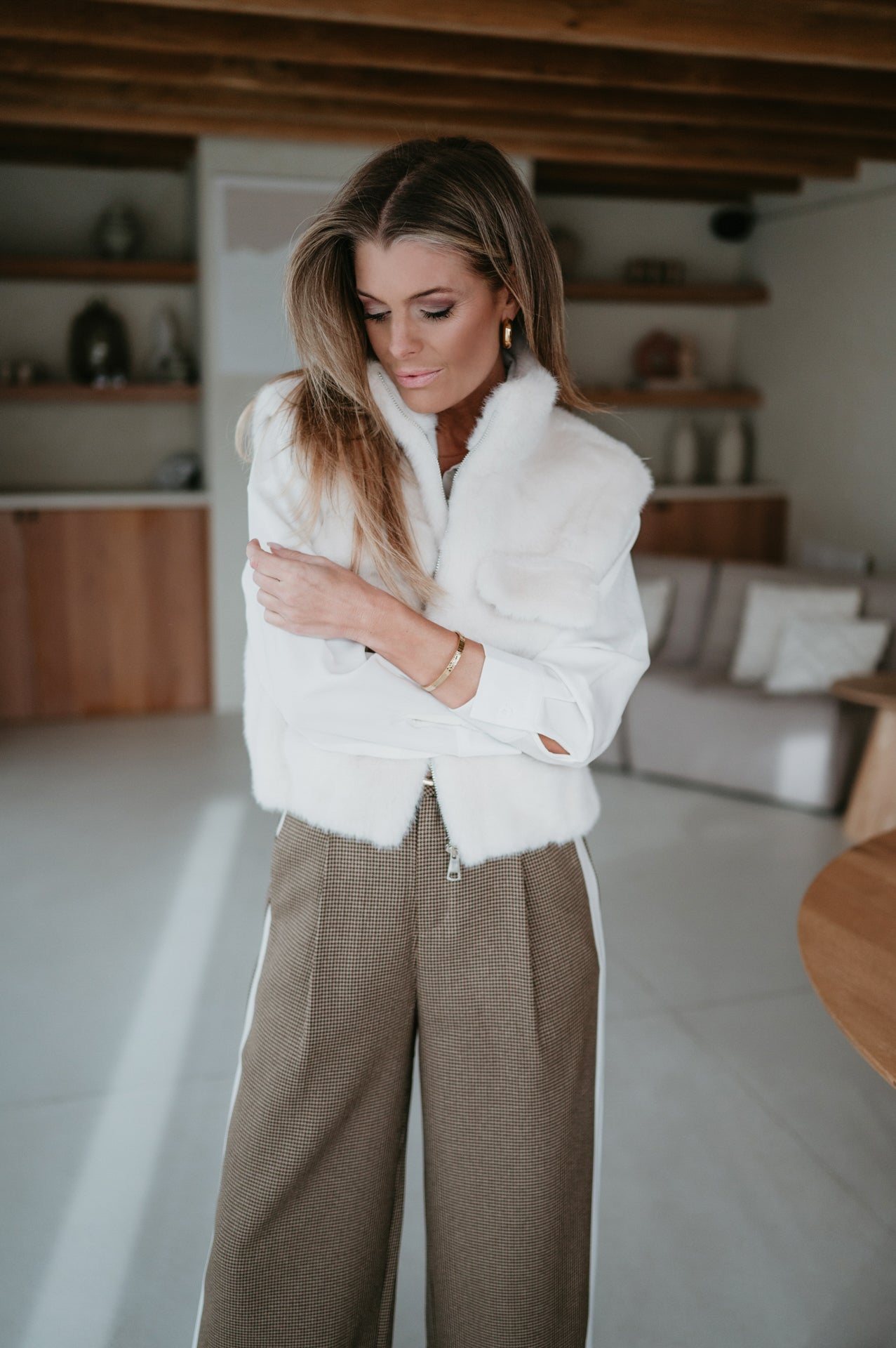 Ciale gilet I Ecru