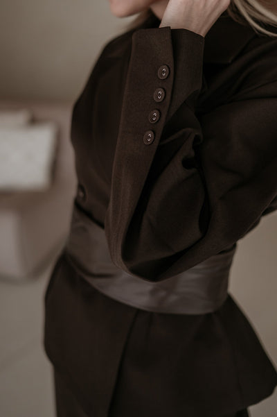 Abbaino set I Chocolate Brown - Wild Souls by JV® - Trousers