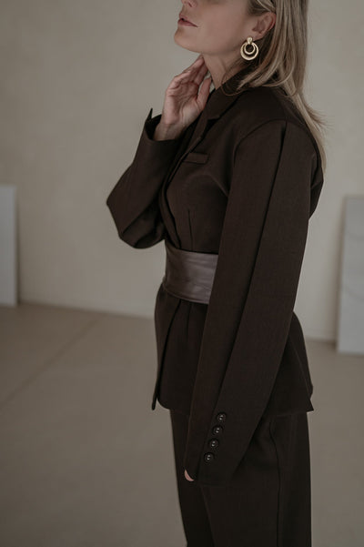Abbaino set I Chocolate Brown - Wild Souls by JV® - Trousers