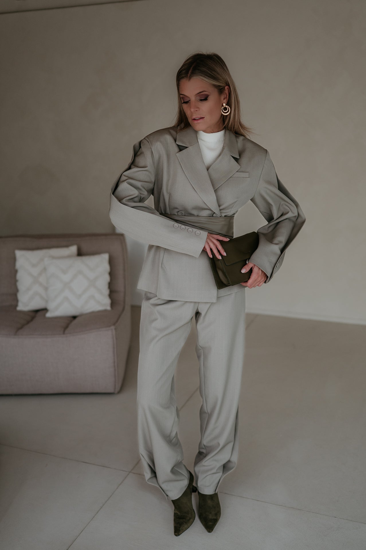 Abbaino set I Taupe - Wild Souls by JV® - Trousers