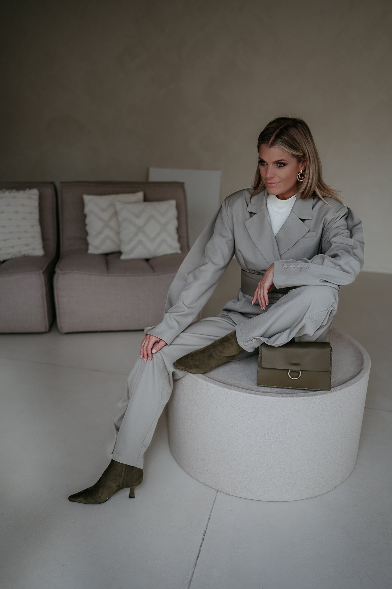 Abbaino set I Taupe - Wild Souls by JV® - Trousers