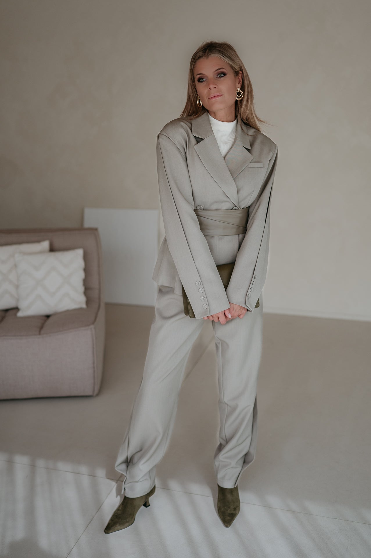 Abbaino set I Taupe - Wild Souls by JV® - Trousers