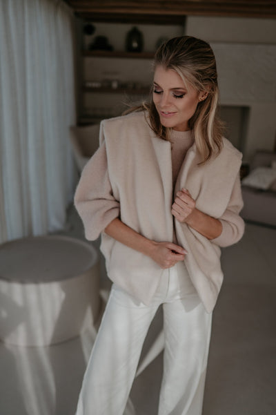 Abbozzo gilet I Beige - Wild Souls by JV® - Gilets
