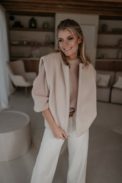 Abbozzo gilet I Beige - Wild Souls by JV® - Gilets