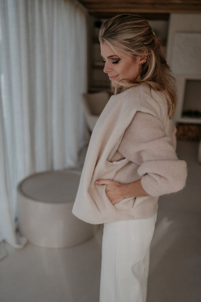Abbozzo gilet I Beige - Wild Souls by JV® - Gilets