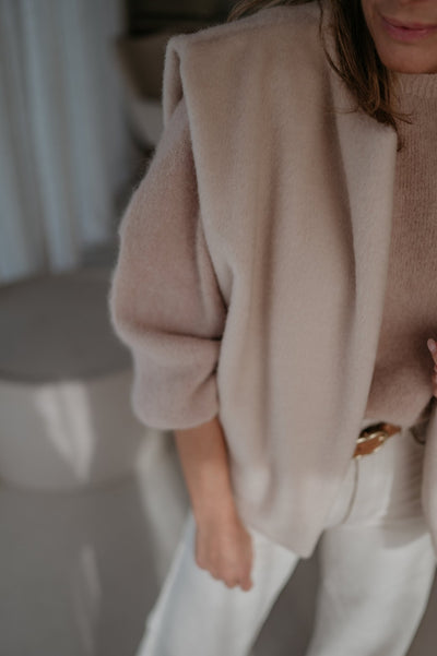 Abbozzo gilet I Beige - Wild Souls by JV® - Gilets