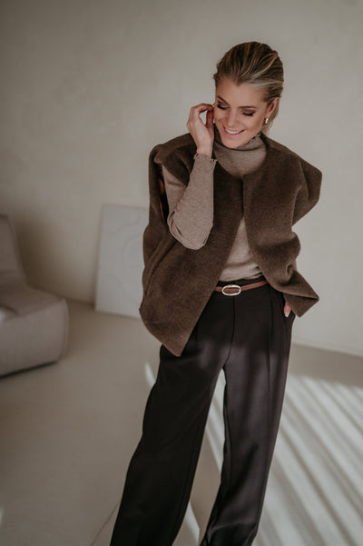 Abbozzo gilet I Brown - Wild Souls by JV® - Gilets