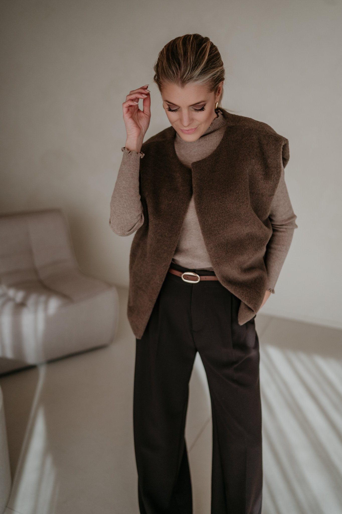 Abbozzo gilet I Brown - Wild Souls by JV® - Gilets